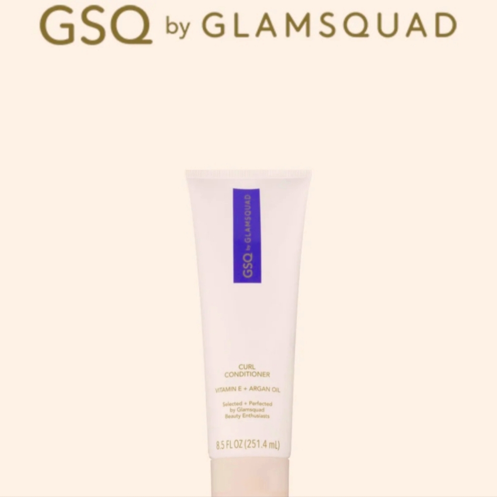 GSQ by Glamsquad Curl Conditioner Vitamin E & Argan Oil 8.5 Oz